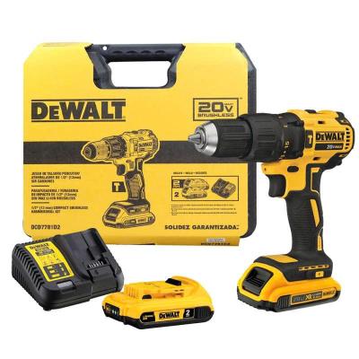 Máy khoan vặn vít dùng pin DEWALT DCD7781D2-B1